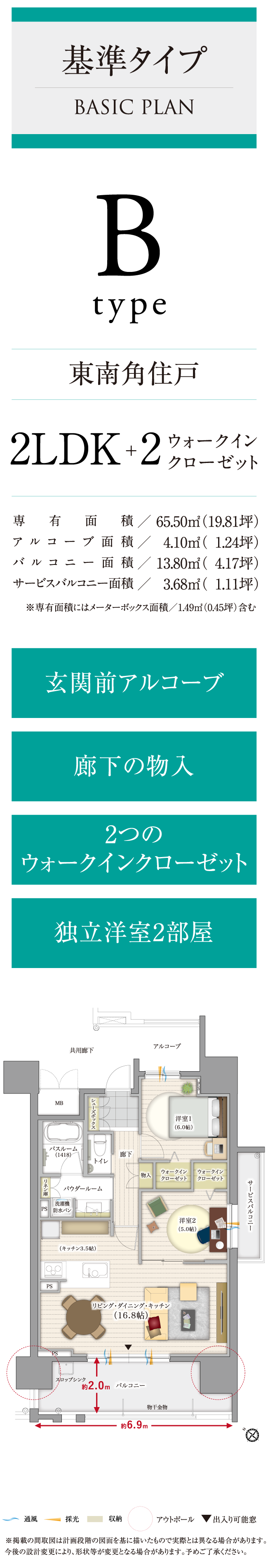 Bタイプ間取